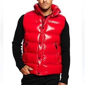 SAM
Field Down Puffer Vest In RED